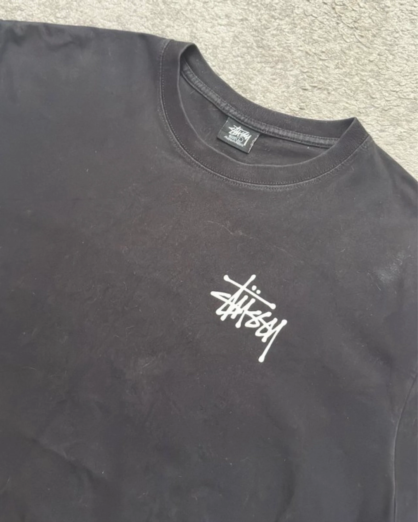 Zwarte Stussy T-shirt – photo 3